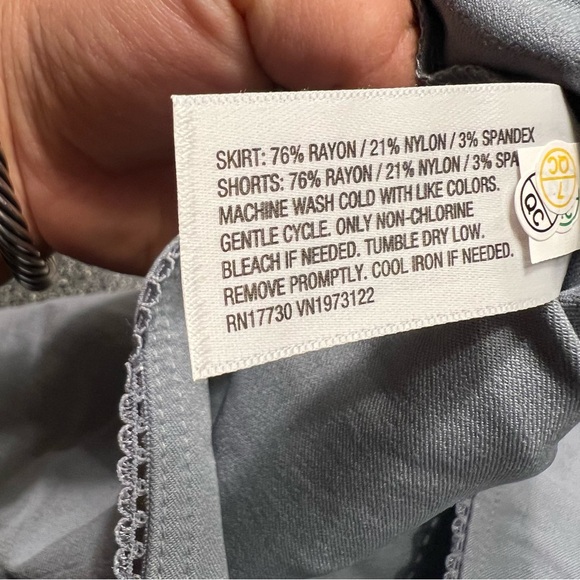 NWT Wild Fable High Rise A- Line Slate Gray Skort- XL - Picture 8 of 10